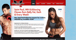 Desktop Screenshot of ilovekickboxing-stpaulmn.com